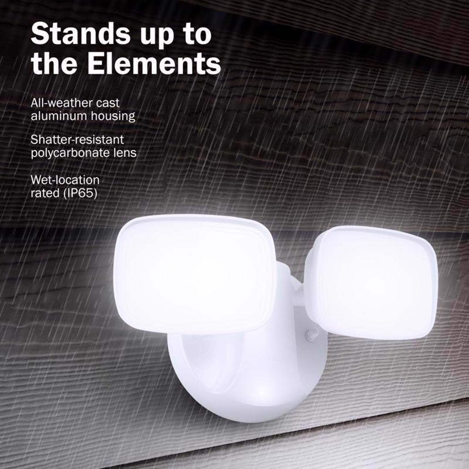 Feit LED Switch Hardwired LED White Security Floodlight