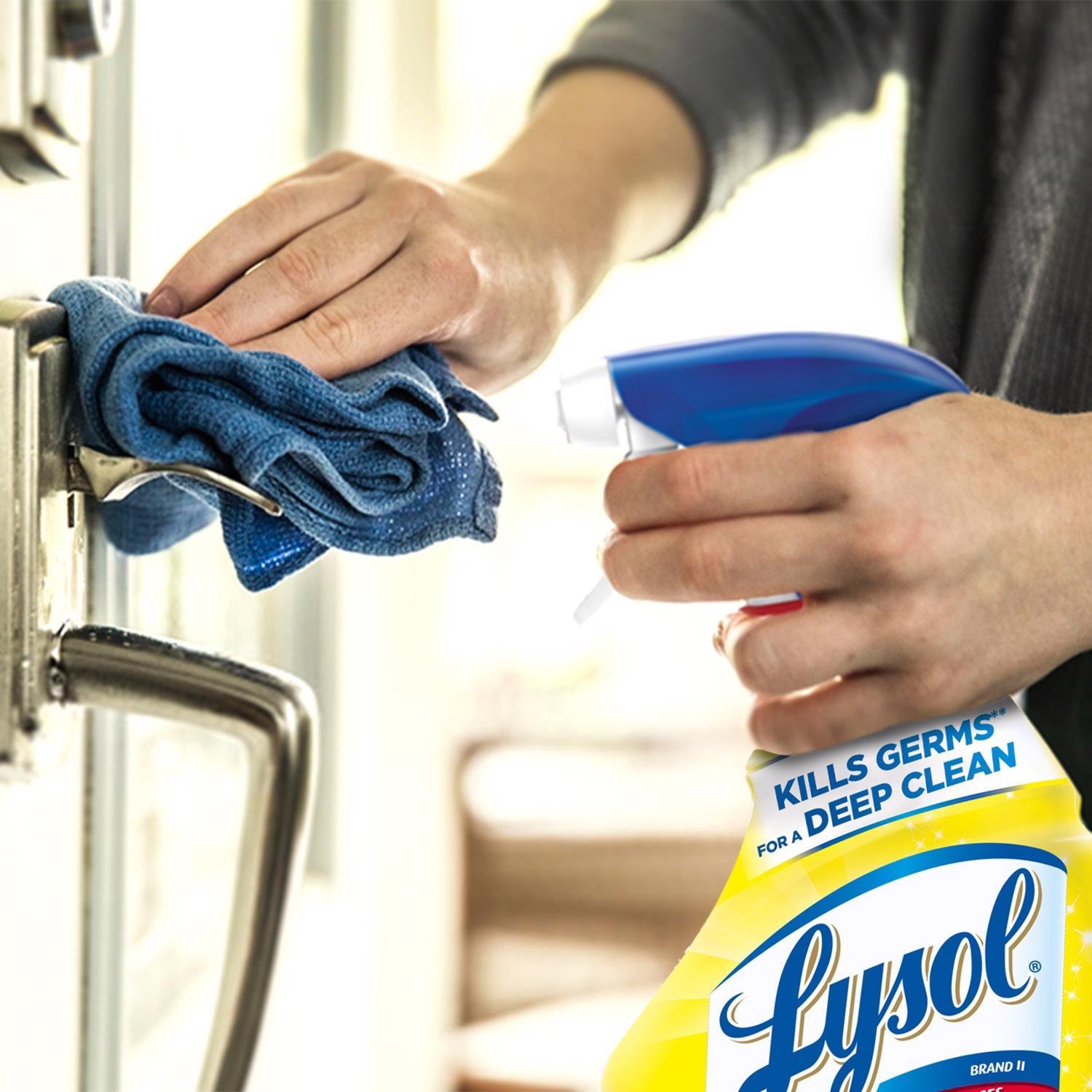 Lysol Advanced Deep Clean Lemon Breeze Scent All Purpose Cleaner Liquid 32 oz