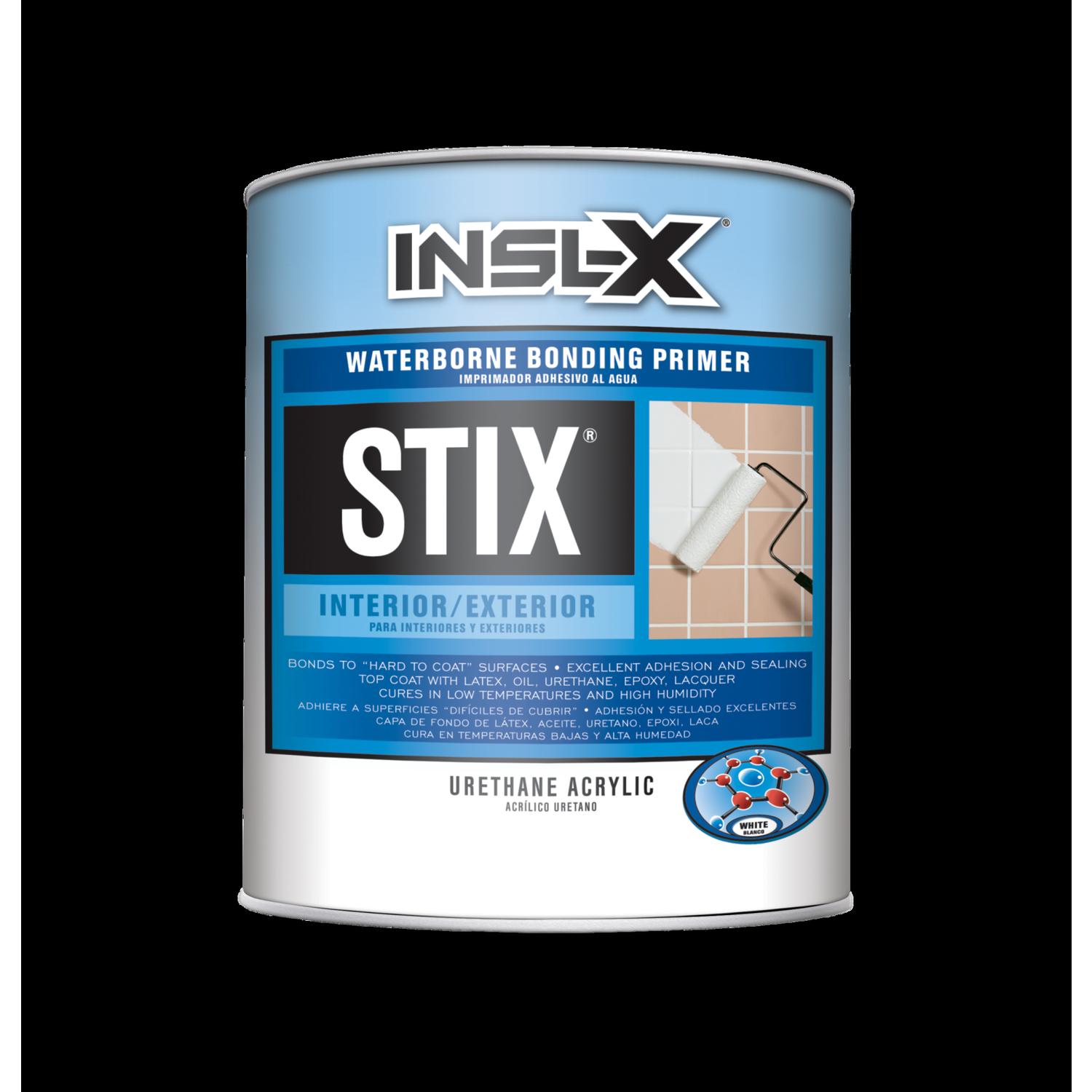 Insl-X Stix White Flat Water-Based Acrylic Urethane Primer 1 qt