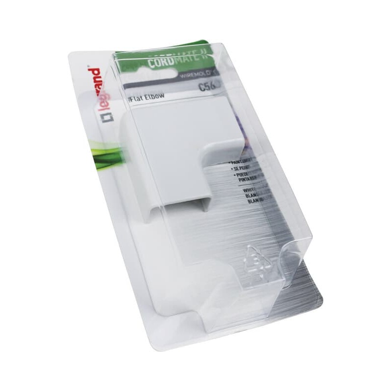 Legrand CordMate II Flat Elbow 1 pk