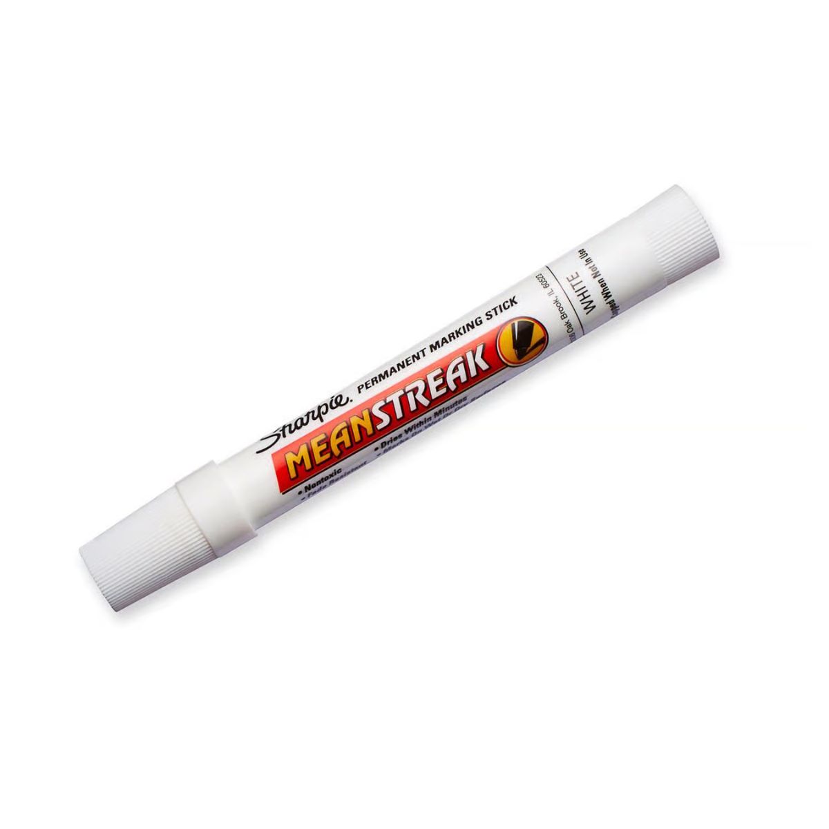 Sharpie Mean Streak White Bold Tip Permanent Marking Stick 1 pk