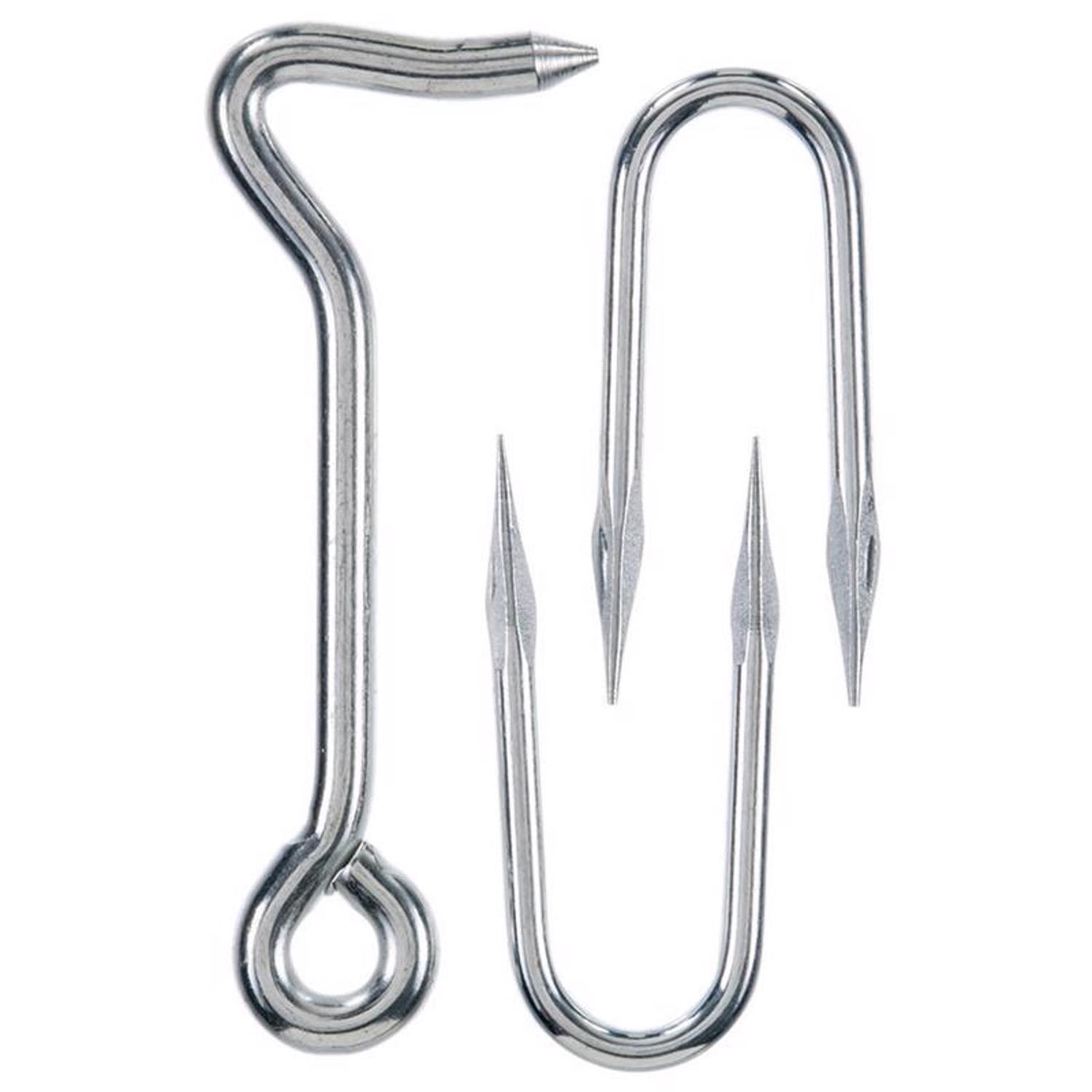 Ace 0.73 in. L Zinc Wire Staple Gate Hook 1 pk