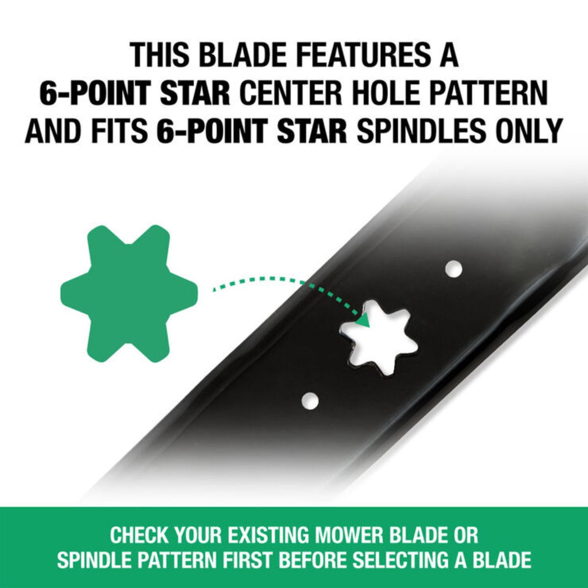 The Genuine Factory High-Lift Blade Set for 60-in. Cutting Decks