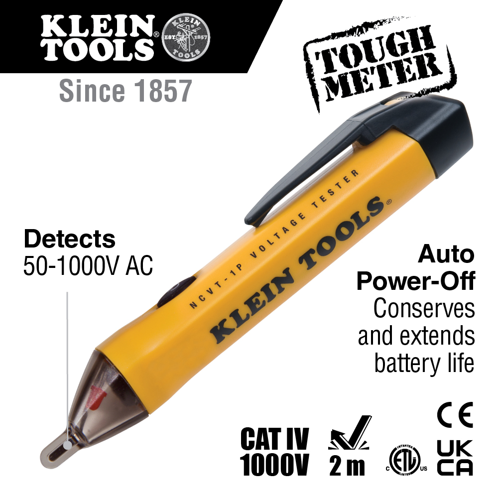 Klein Non-Contact Voltage and GFCI Receptacle Test Kit