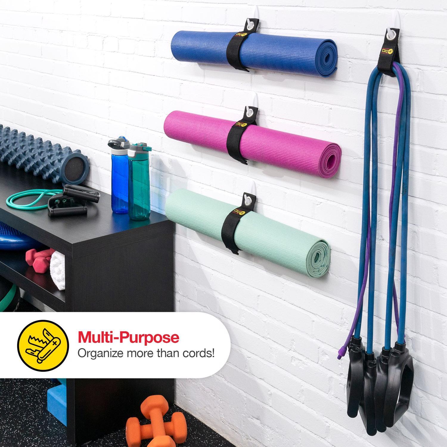 Wrap-It Heavy-Duty 2 in. W X 17 in. L Black Storage Straps 50 lb 2 pk