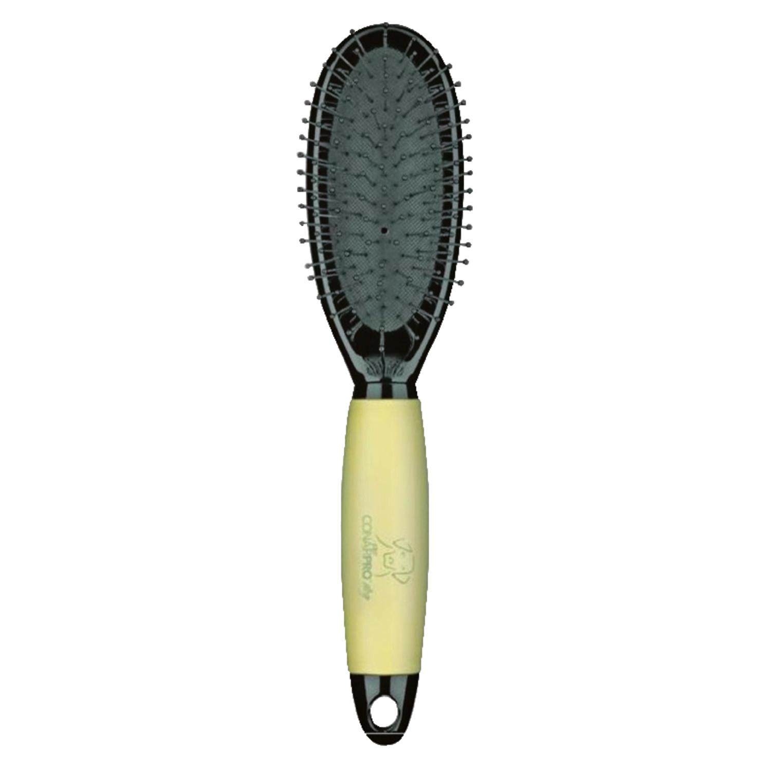 ConairPRO Black/Yellow Cat/Dog Pin Brush 1 pk