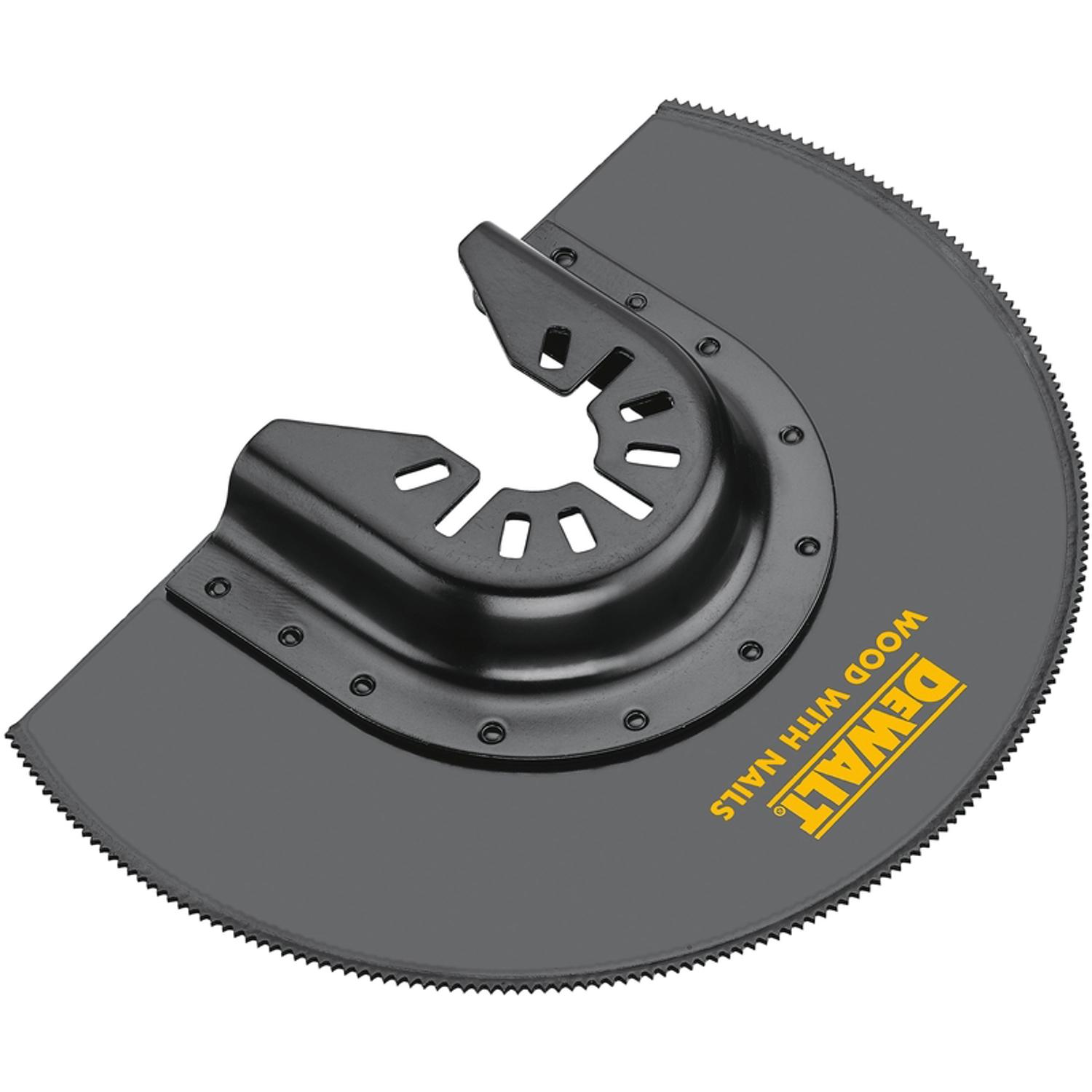 DEWALT Universal Fitment High Speed Steel Flush Cut Round Oscillating Blade 1 pc