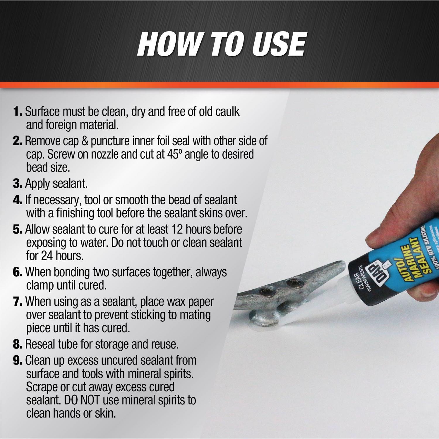 DAP Auto/Marine Sealant 2.8 oz