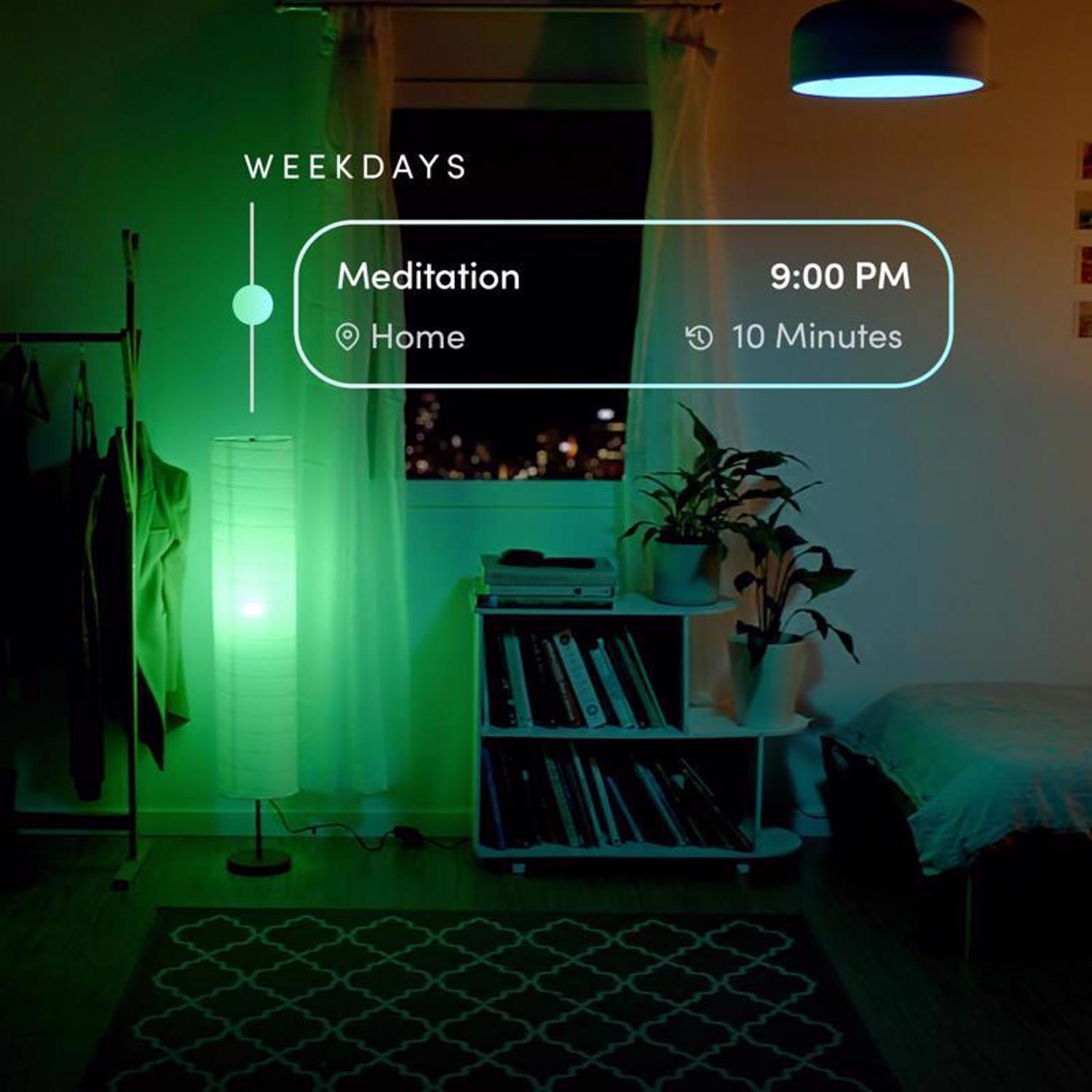 LIFX Smart Home A19 E26 (Medium) Smart-Enabled LED Bulb Color Changing 75 Watt Equivalence 1 pk