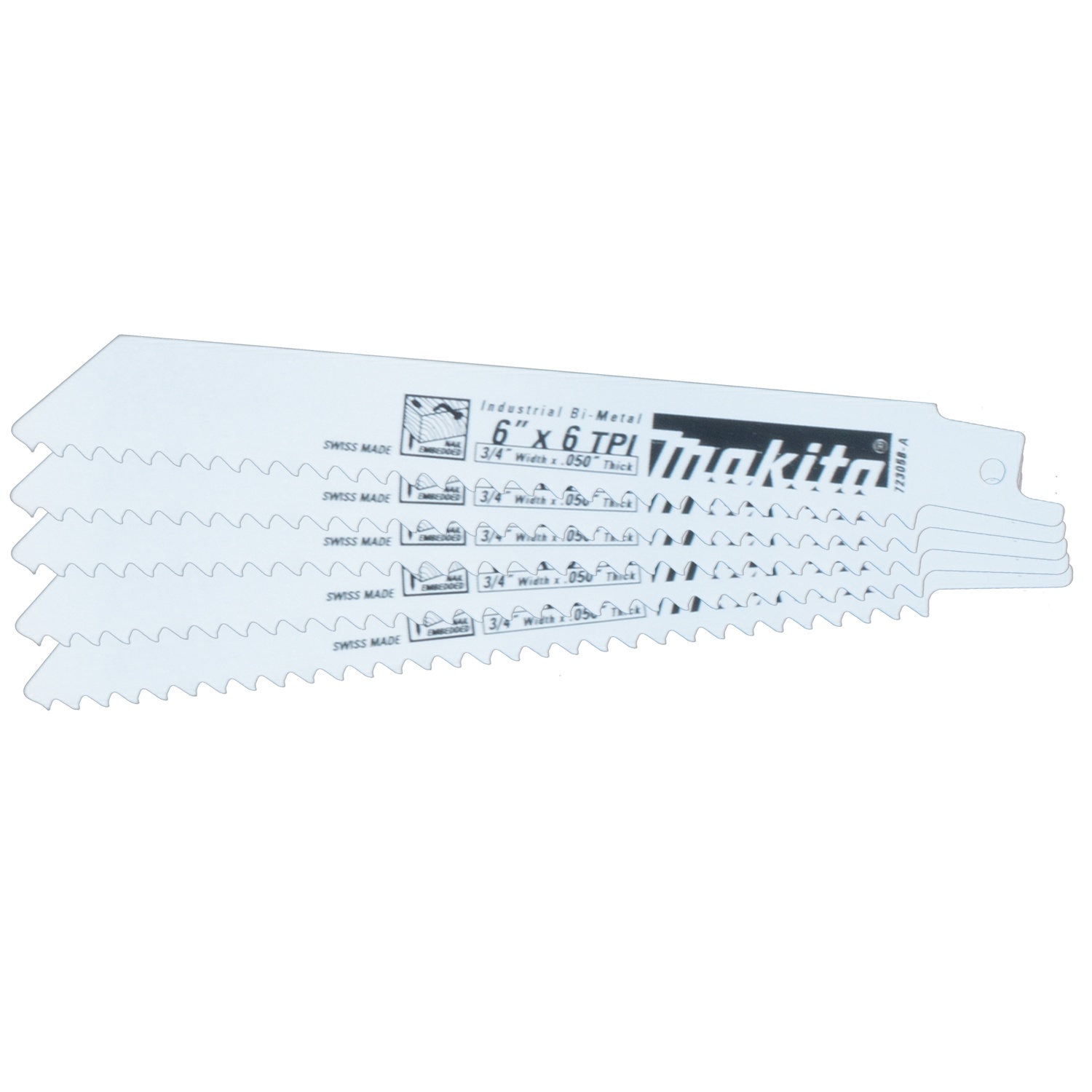 Blade Recip Mak 6" Wood 6TPI 5