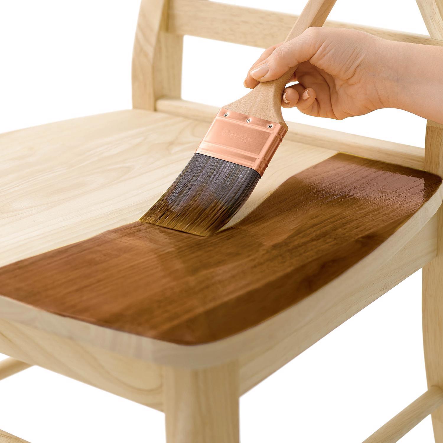 Minwax PolyShades Semi-Transparent Gloss Antique Walnut Oil-Based Stain/Polyurethane Finish 1 qt
