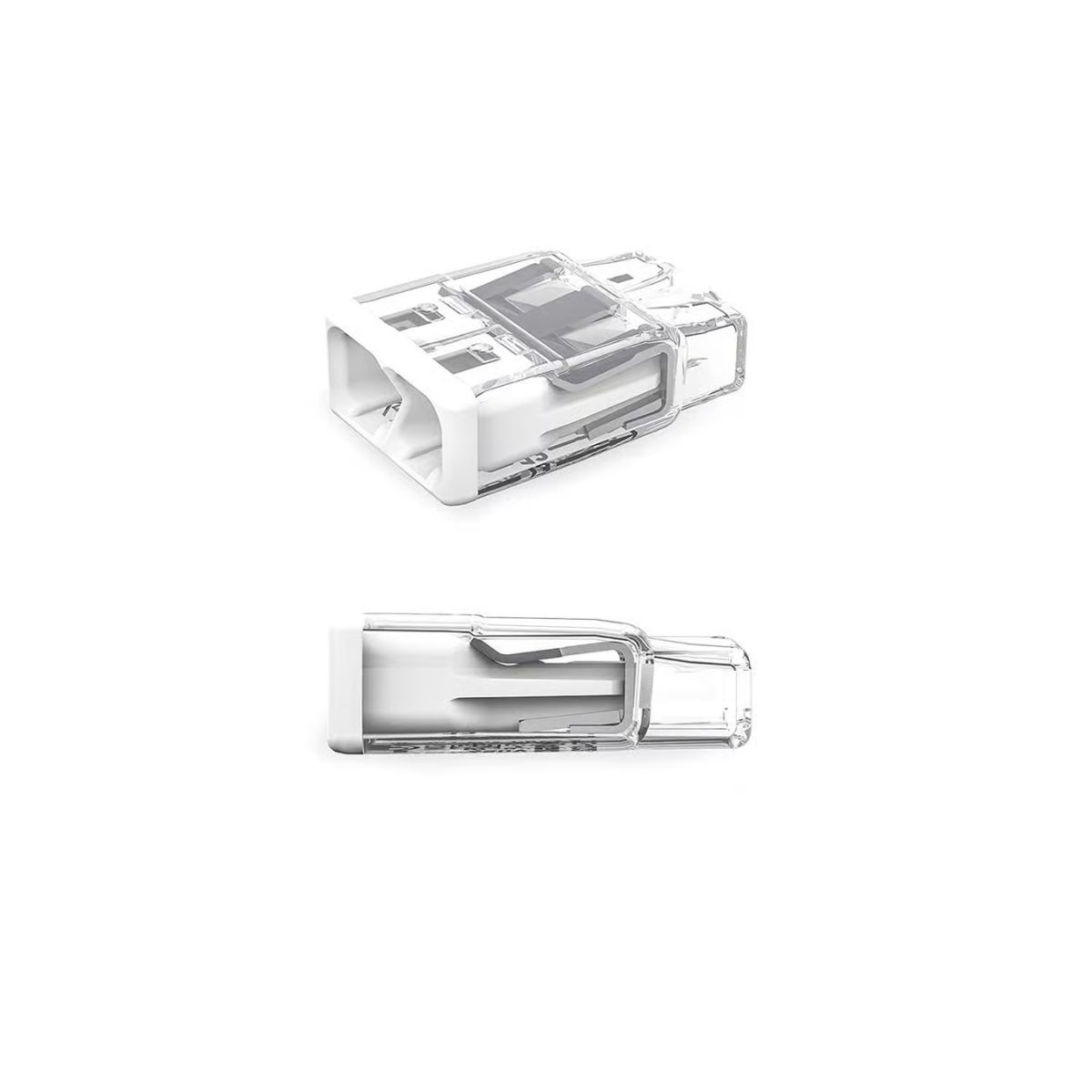 Wago 2 Port Push-In Wire Connector 10 Pack