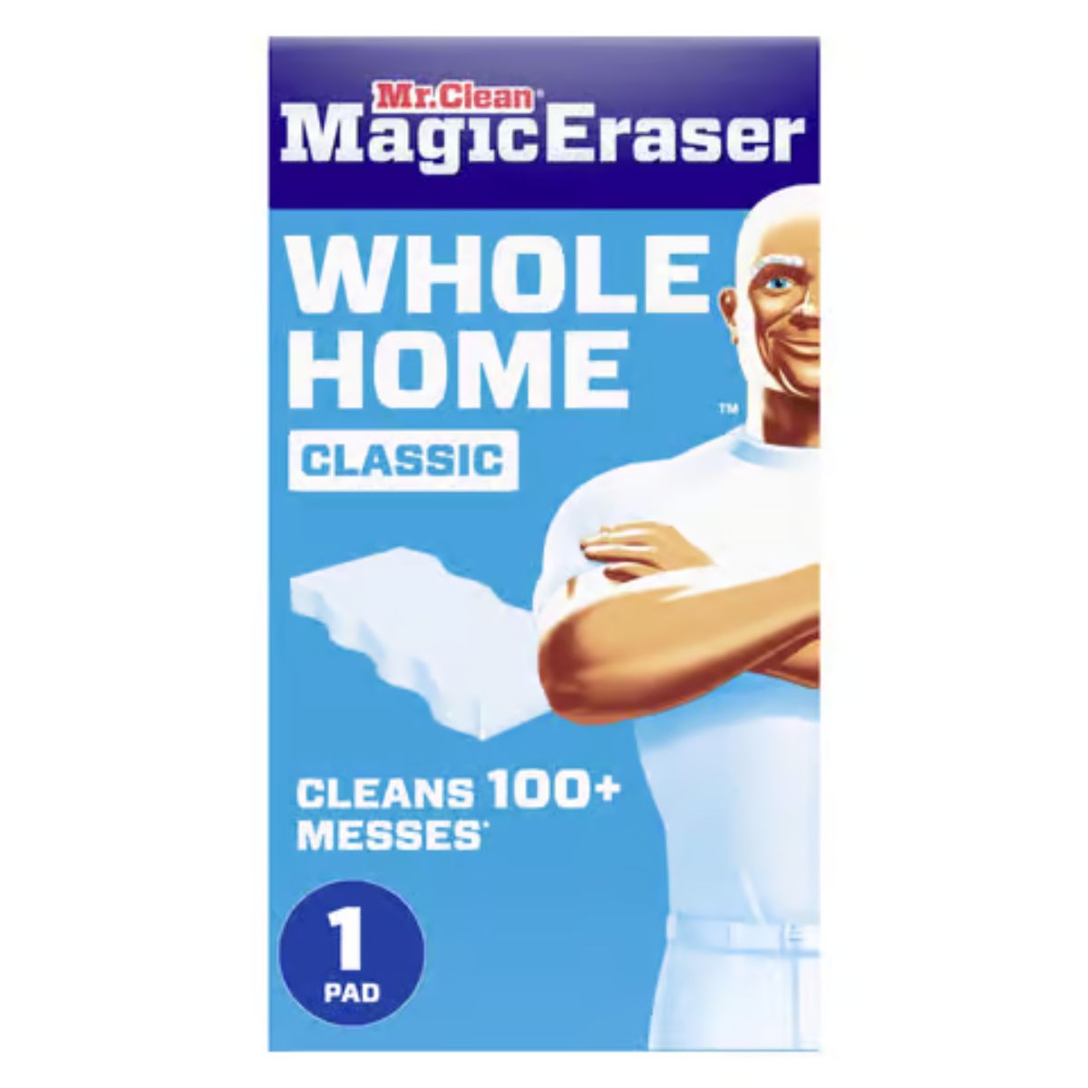 Mr. Clean Non-Scratch Magic Eraser For All Purpose 1 Pack