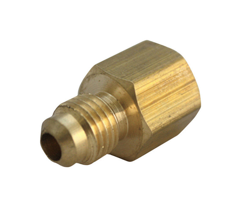 Ace 1/2 in. FPT Dia. x 3/8 in. FPT Dia. Brass Flare Connector