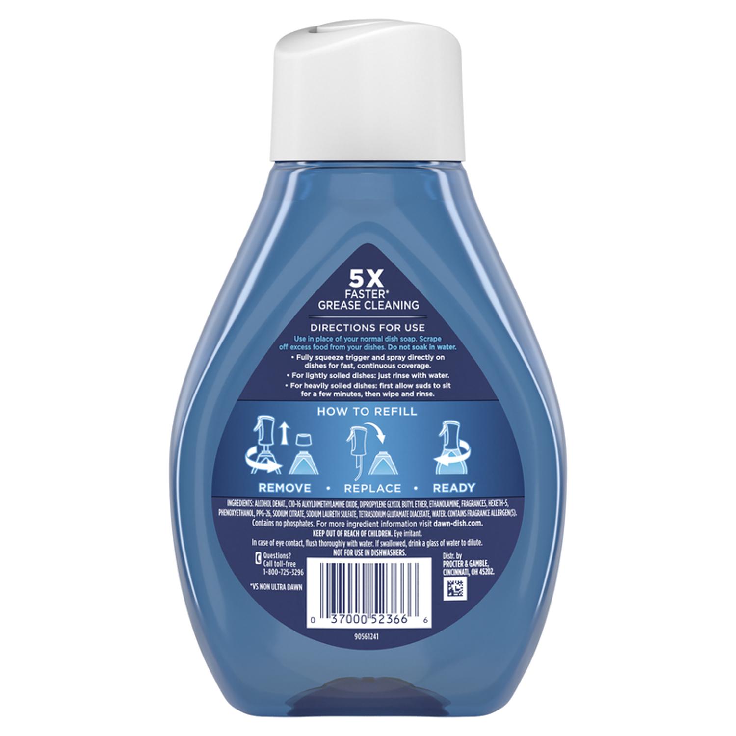 Dawn Platinum Powerwash Fresh Scent Liquid Dish Spray Refill 16 oz 1 pk