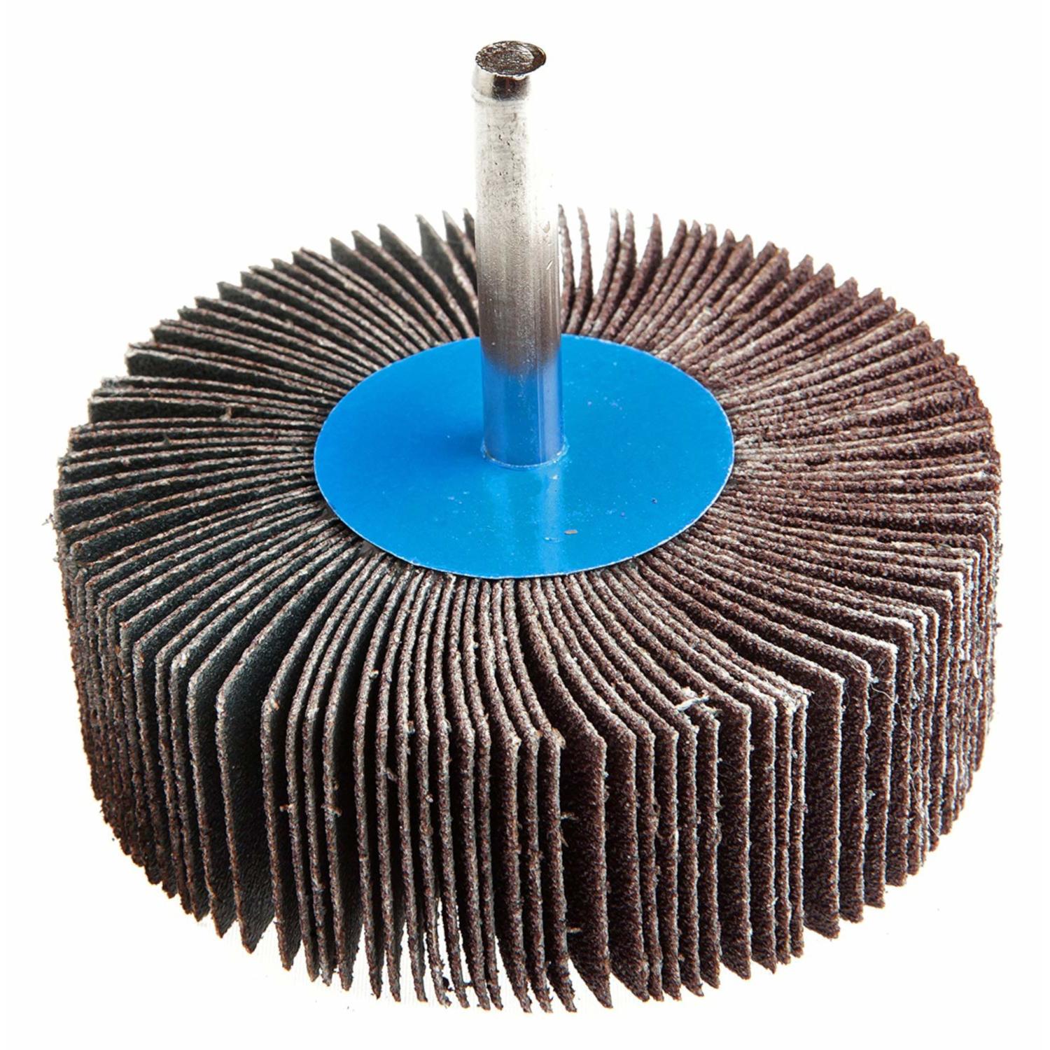 Forney 2 in. D X 1/4 in. Aluminum Oxide Flap Wheel 60 Grit 1 pc