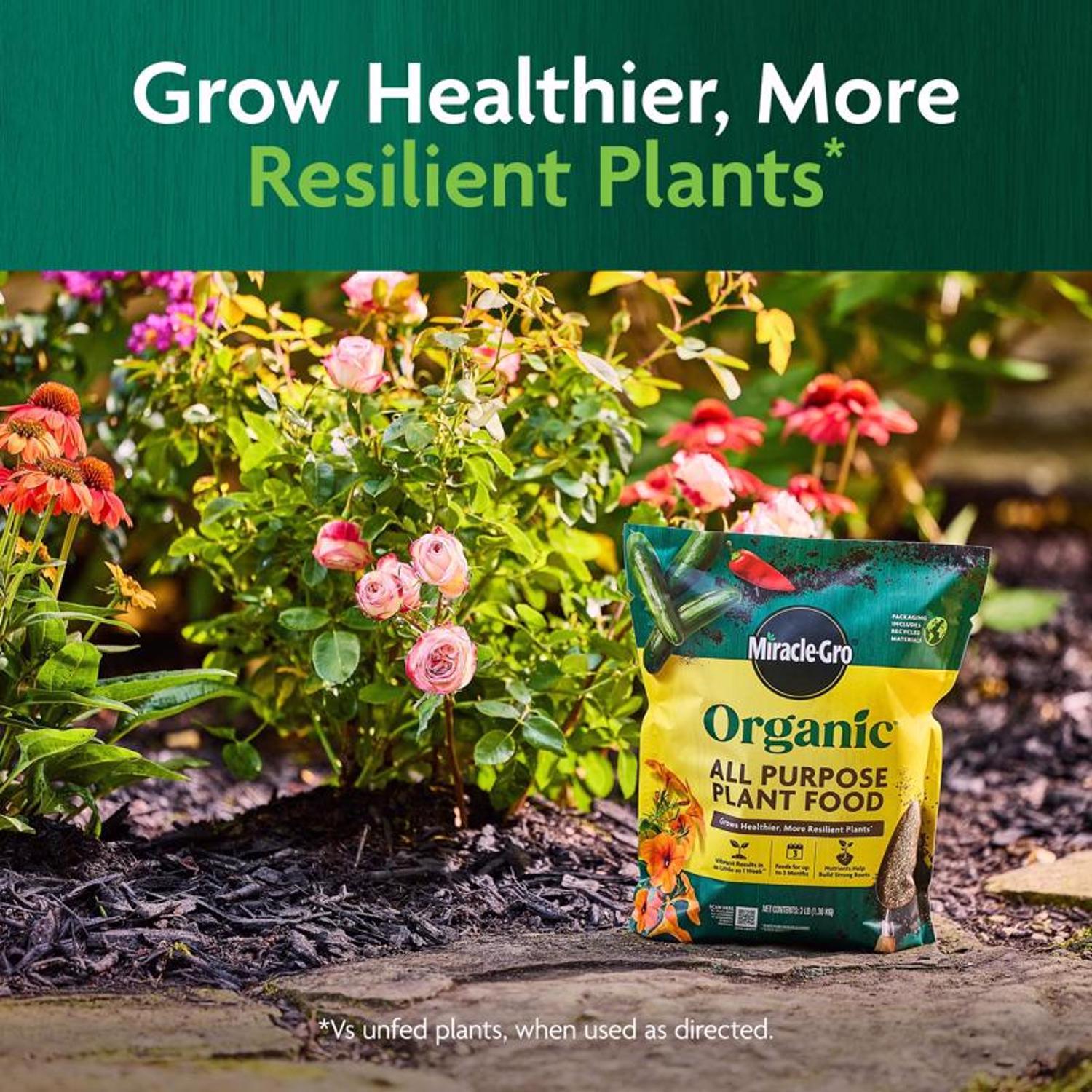 Miracle-Gro Organic Granules Plant Food 3 lb