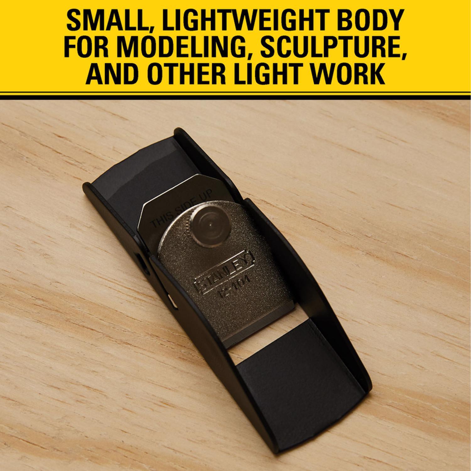 Stanley 3.5 in. L X 1 in. W Trimming Plane Cast Iron Black