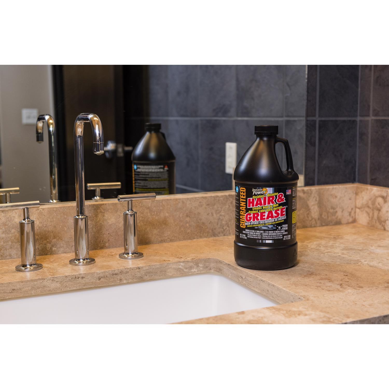 Instant Power Hair & Grease Liquid Drain Opener 1 gal