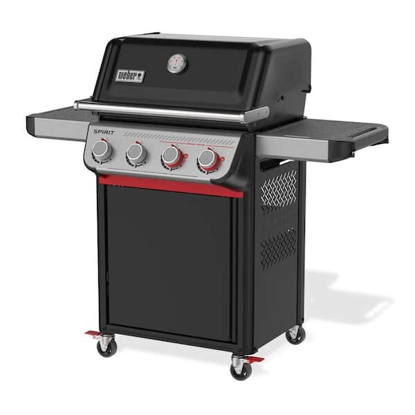 Weber Spirit E-425C 4-Burner Liquid Propane Gas Grill in Black with Sear Zone