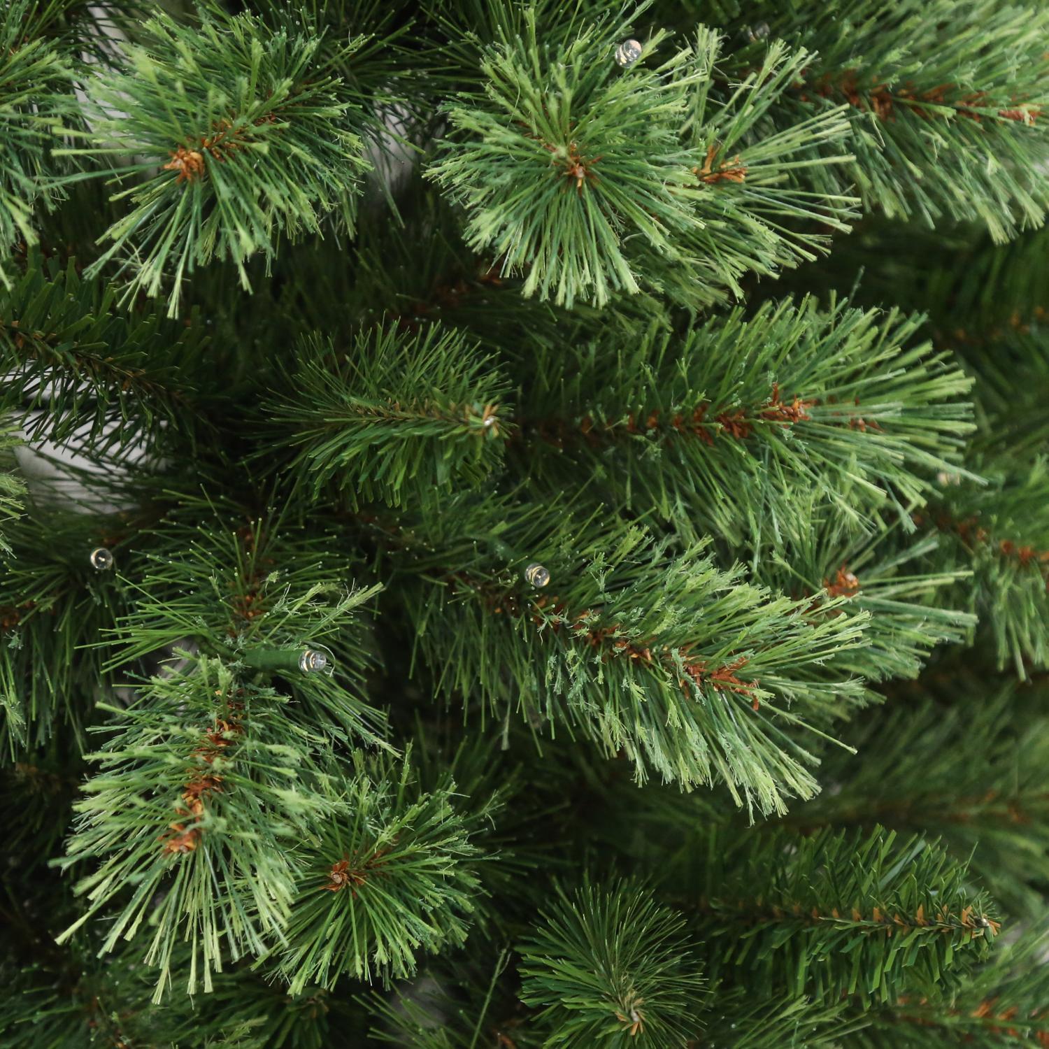 Celebrations 7 ft. Full LED 400 ct Cashmere Pine Color Changing Christmas Tree