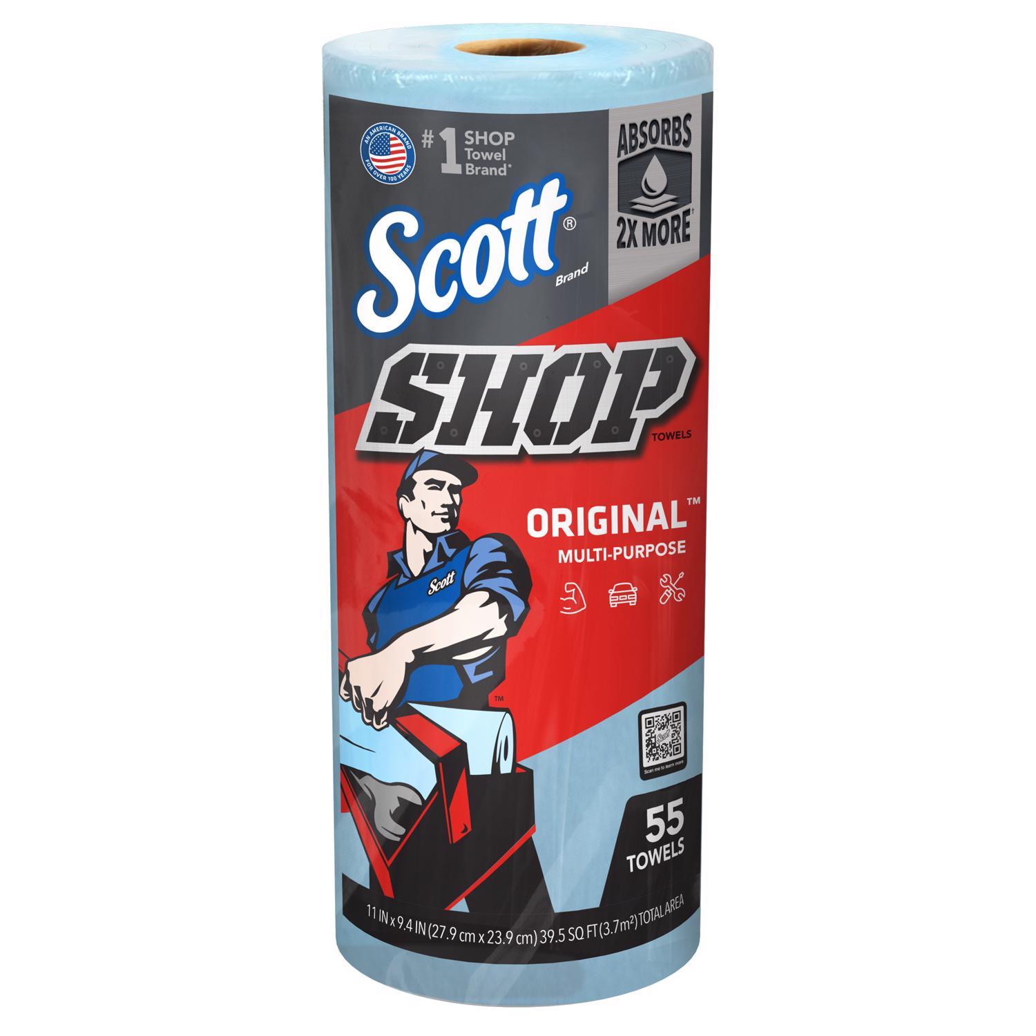 Scott Original Paper Shop Towels 9.4 in. W X 11 in. L 55 pk