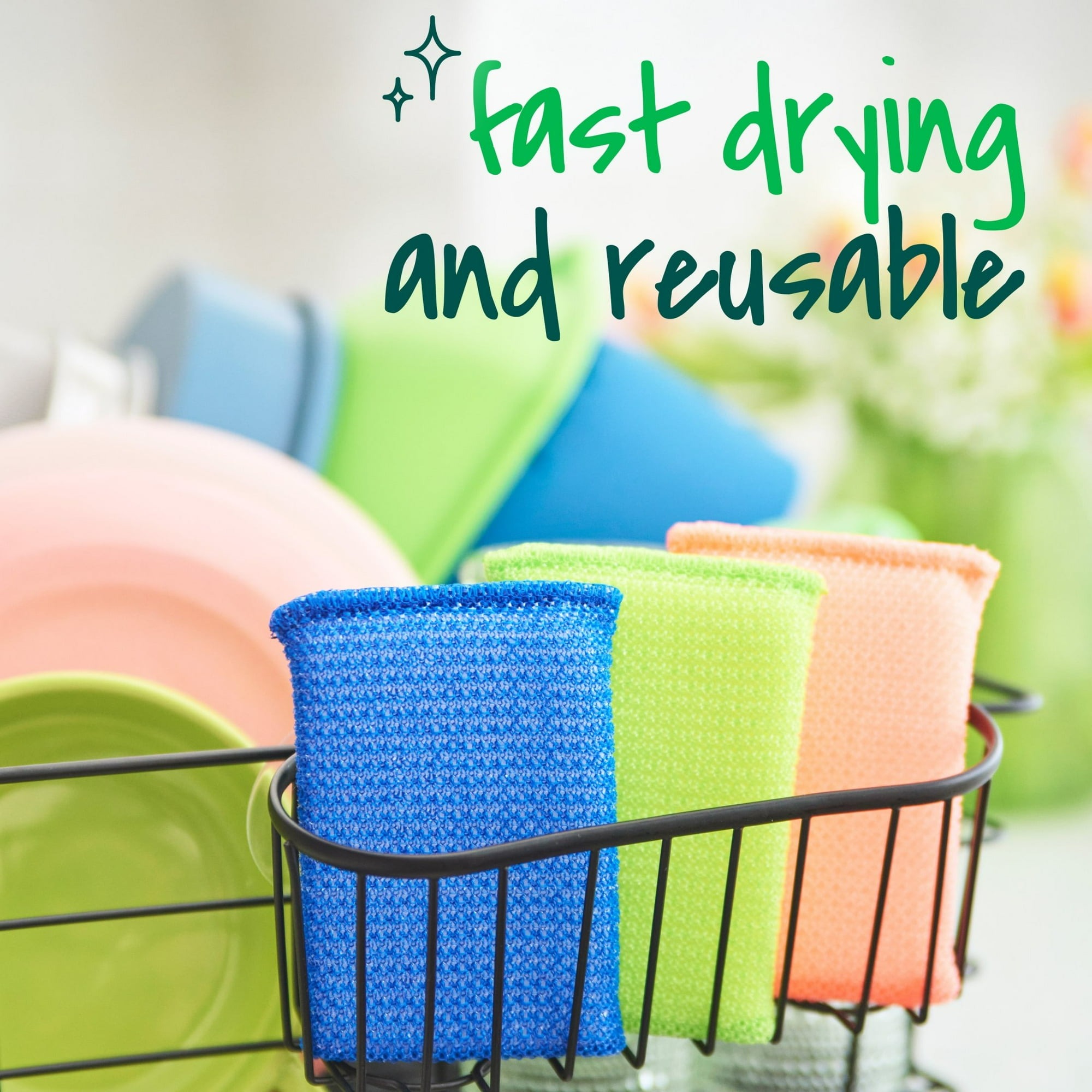 Scotch-Brite Scrubbing Pads Medium Duty For All Purpose