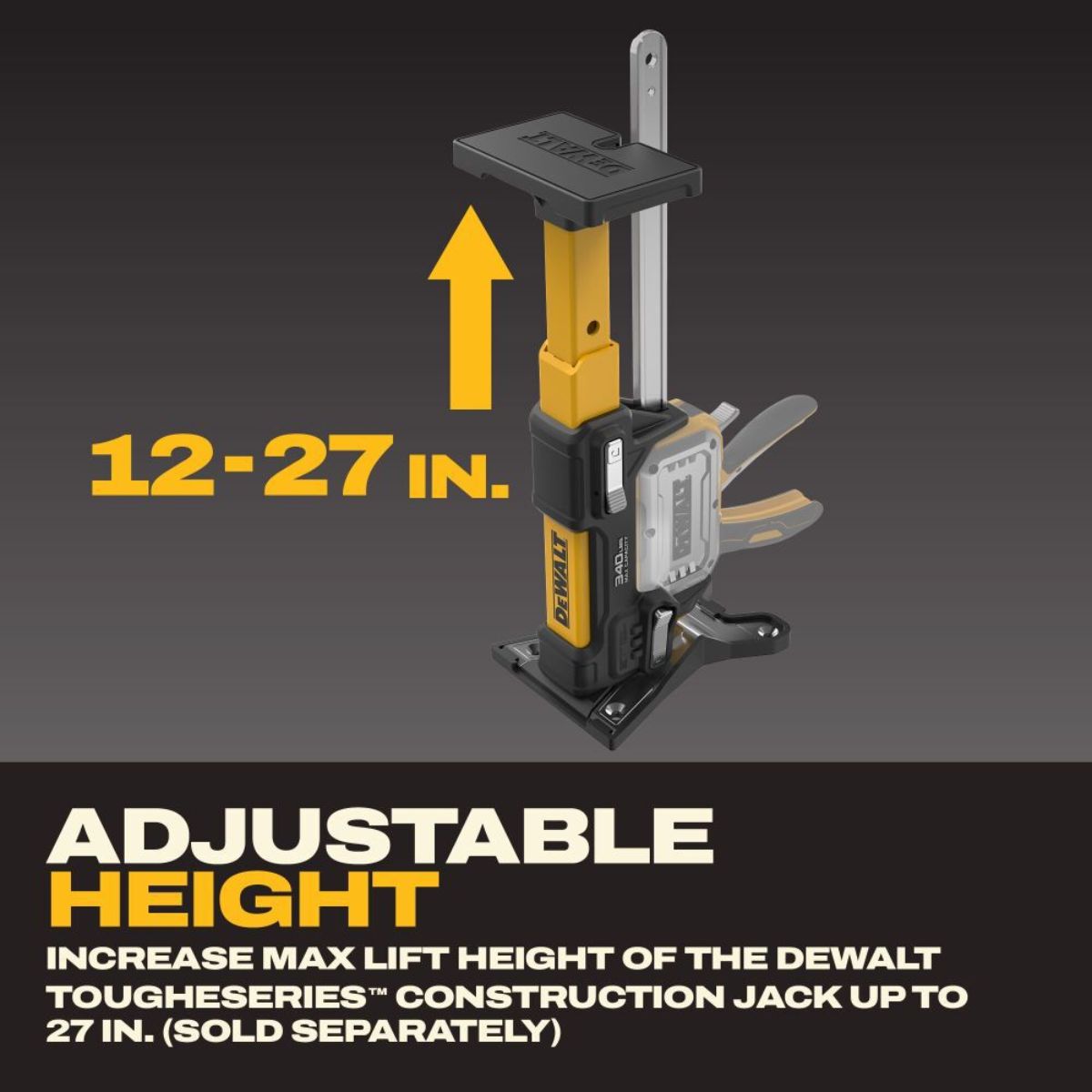 DeWalt Construction Jack Extension