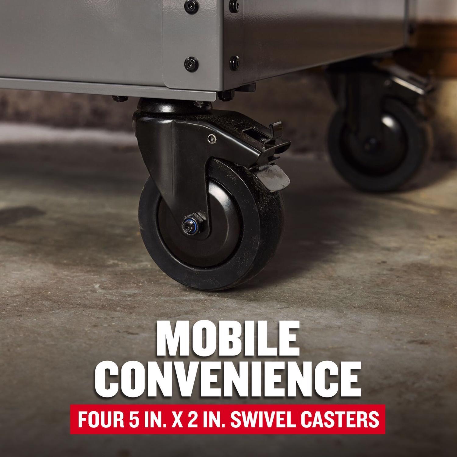 Craftsman 30 in. 5 drawer Metal Utility Cart Tool Cart 41.38 in. H X 22 in. D