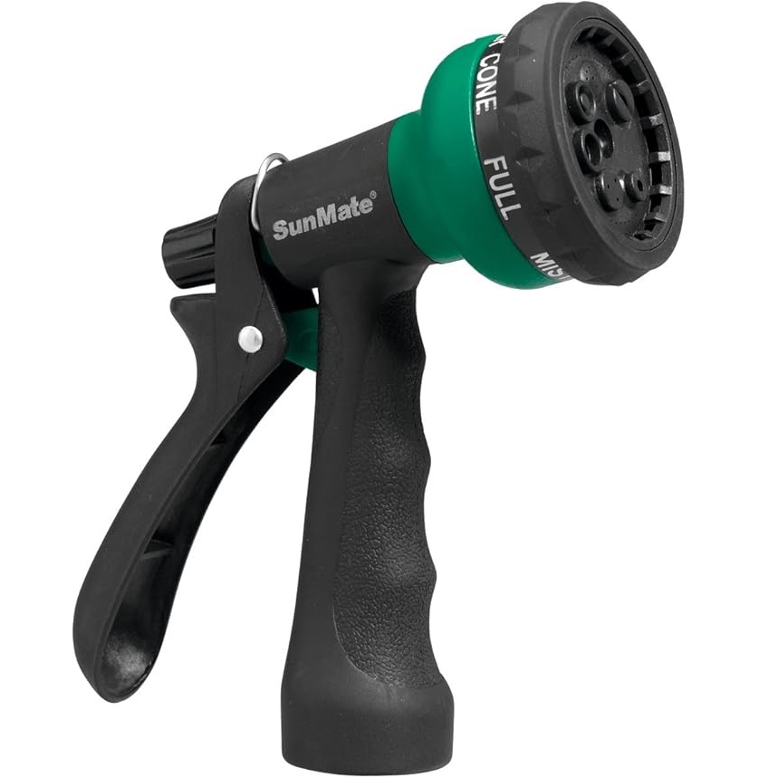 Orbit Hose-End 7-Pattern Plastic Turret Nozzle