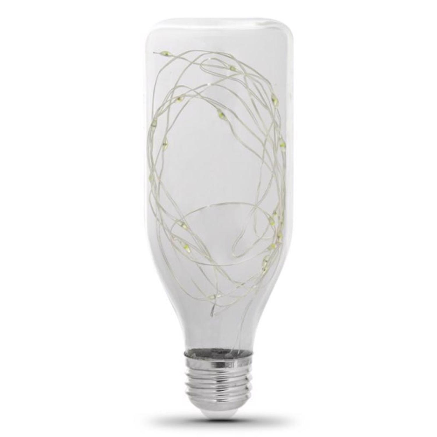 Feit Bottle E26 (Medium) LED Bulb Multi-Colored 11 Watt Equivalence 1 pk