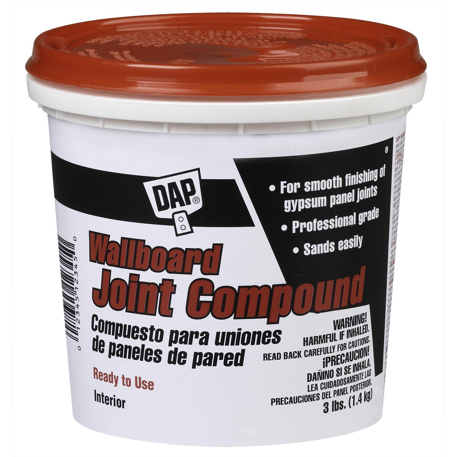 DAP White All Purpose Conventional Weight Joint Compound 3 lb