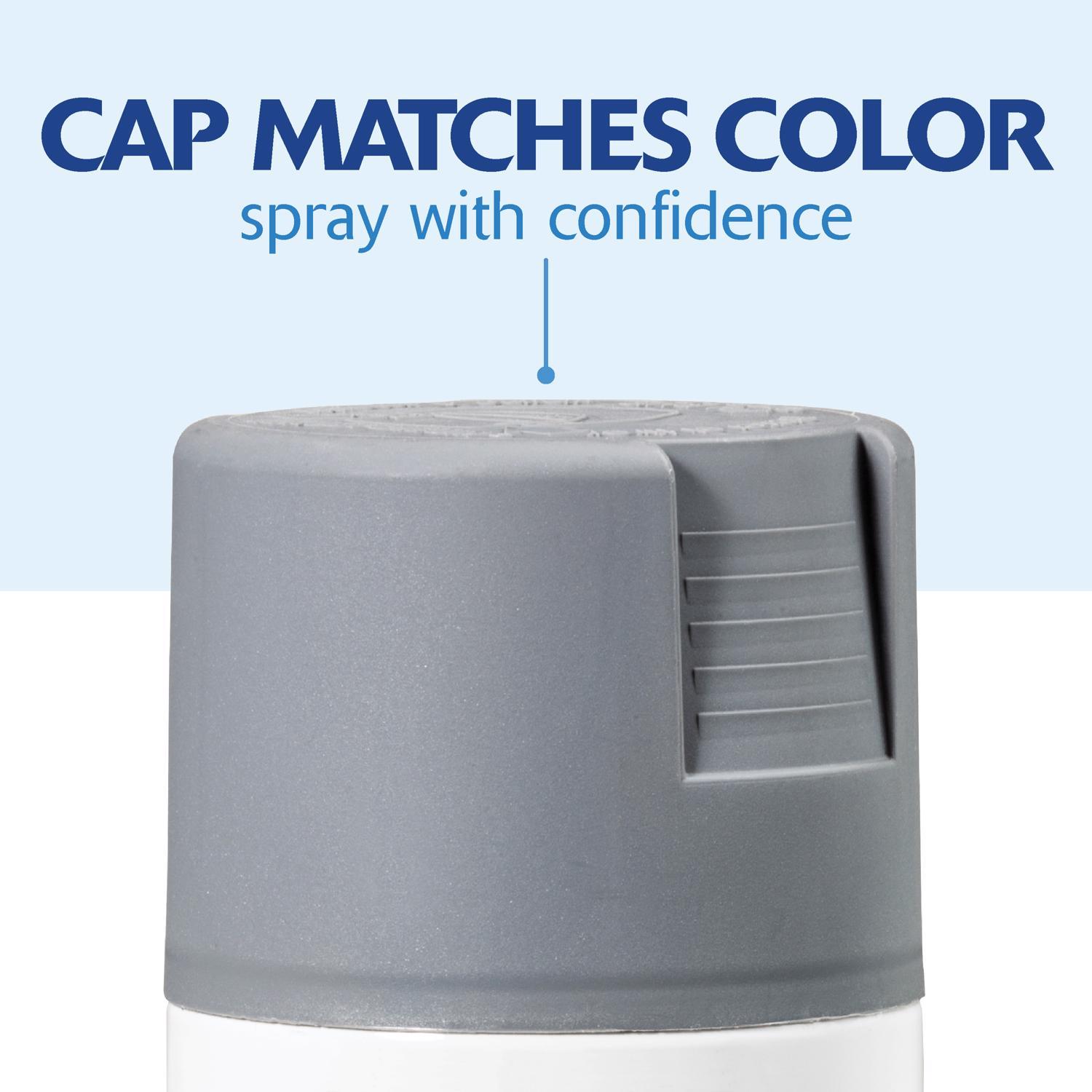 Rust-Oleum Painter's Touch 2X Ultra Cover Flat Gray Paint+Primer Spray Paint 12 oz