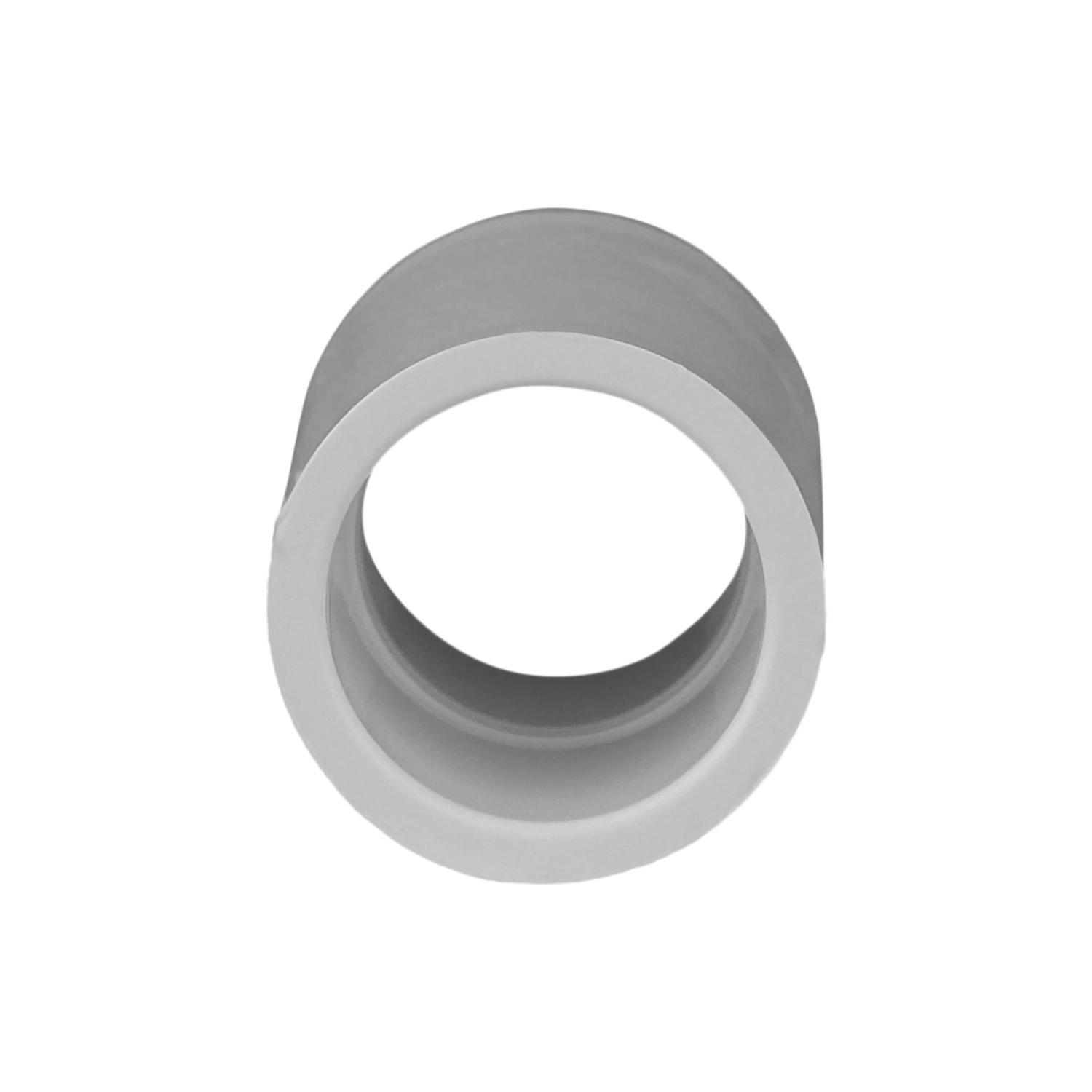 Charlotte Pipe Schedule 40 1/2 in. Slip X 1/2 in. D Slip PVC Coupling 1 pk