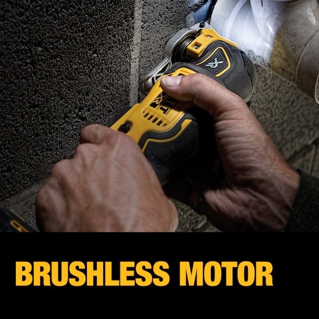 DEWALT XR 20-volt Max Cordless Brushless 3-speed 6 -Piece Oscillating Multi-Tool with Soft Case 1 -Batteries Included