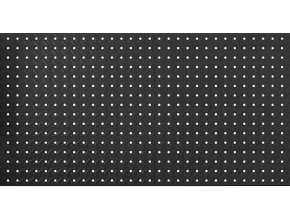 Knape & Vogt HEAVYWEIGHT Diamond Plate Steel Pegboard Black