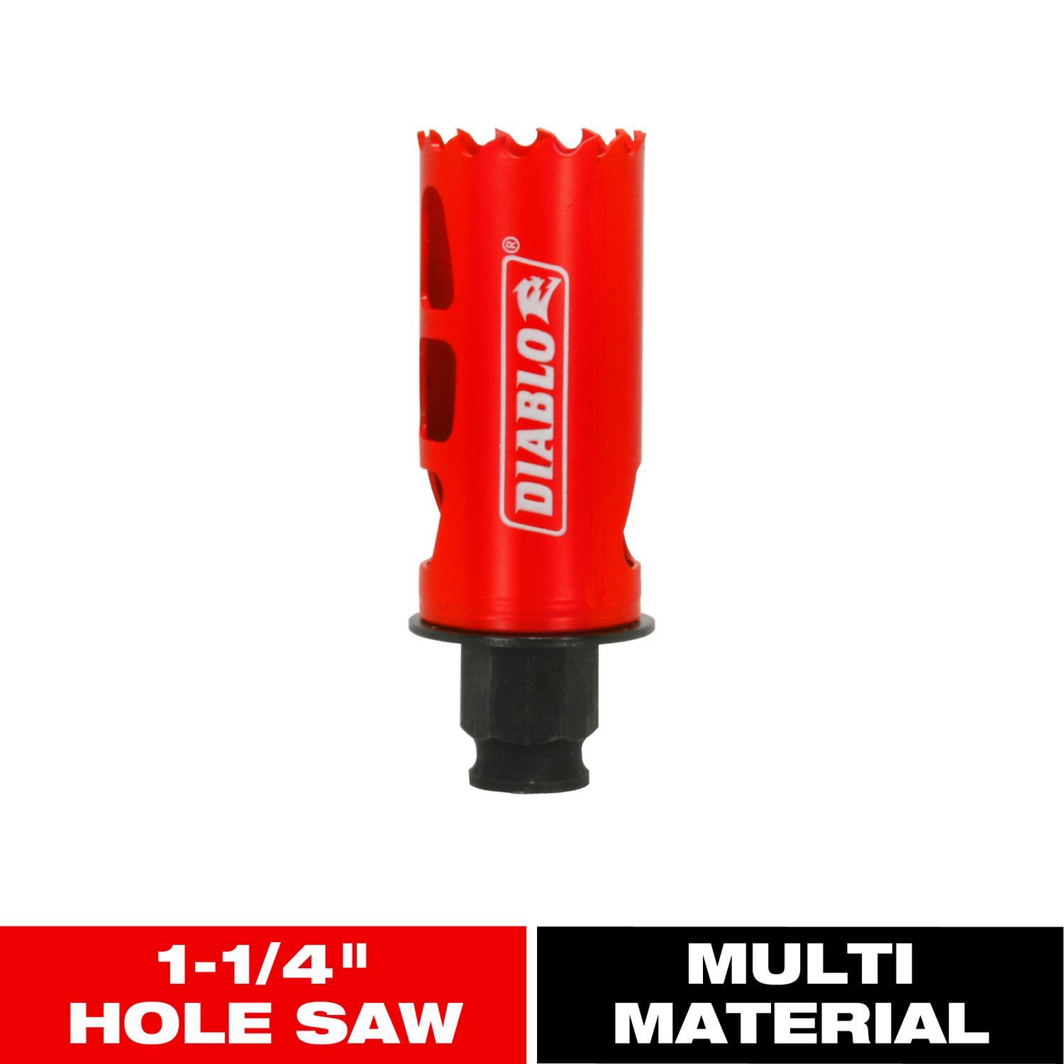 Diablo Snap-Lock Plus 1-1/4 in. Bi-Metal Hole Saw 1 pc