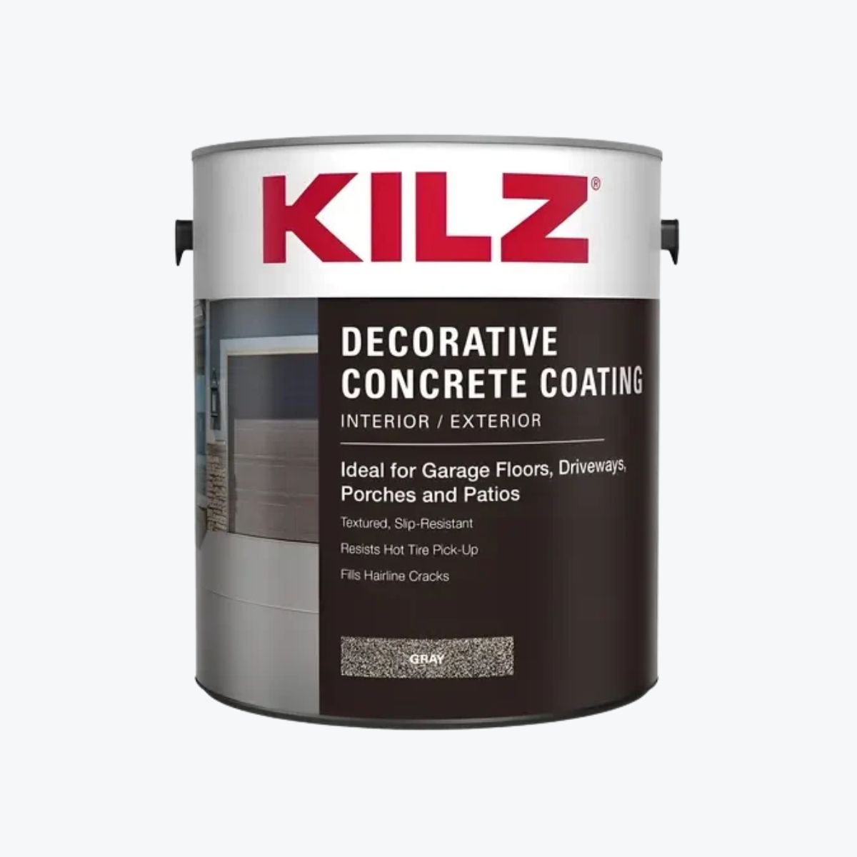 Kilz Decorative Concrete Coating Grey 1 gallon