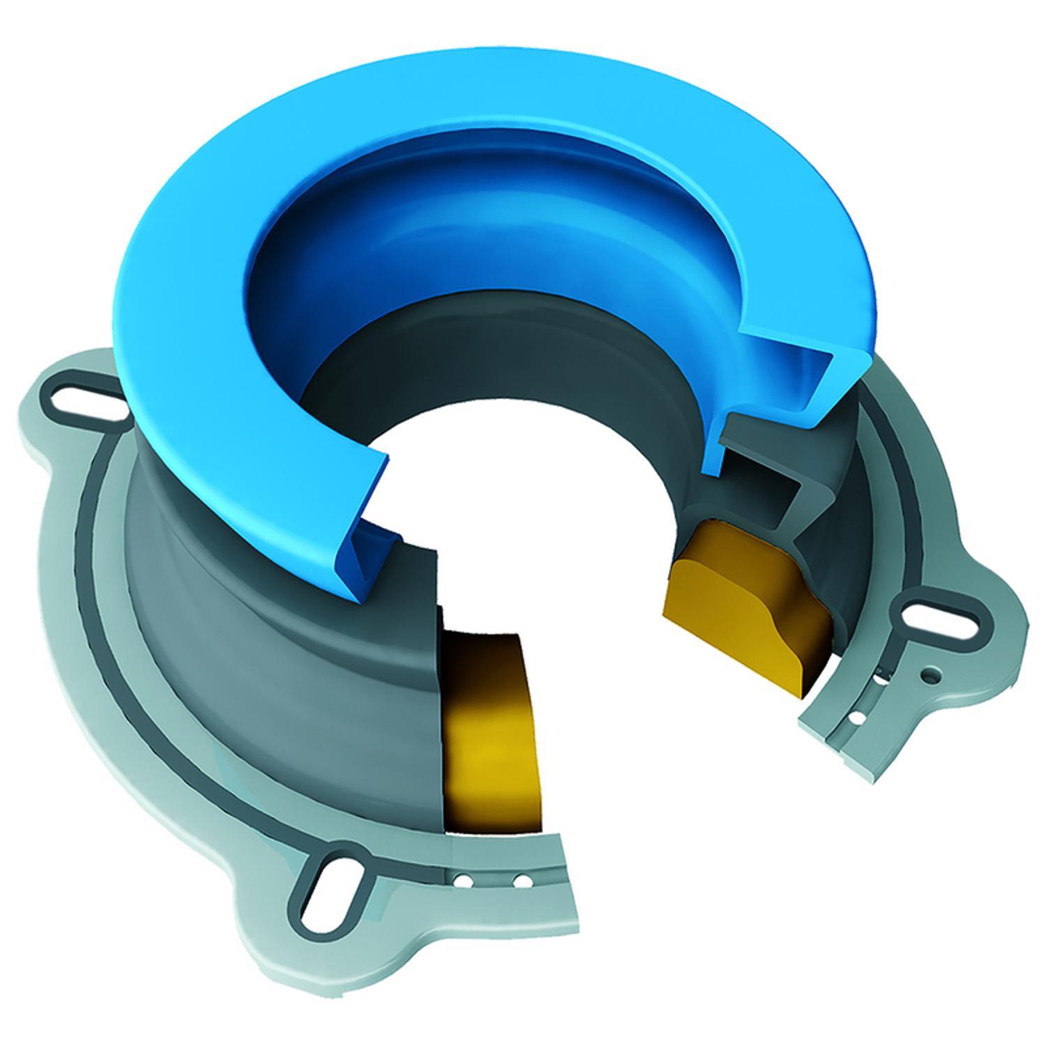 Danco Perfect Seal Wax Ring Multicolored Plastic For Universal