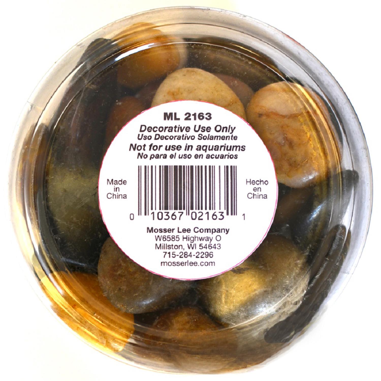 Mosser Lee Assorted River Stone Vase Filler 5 lb