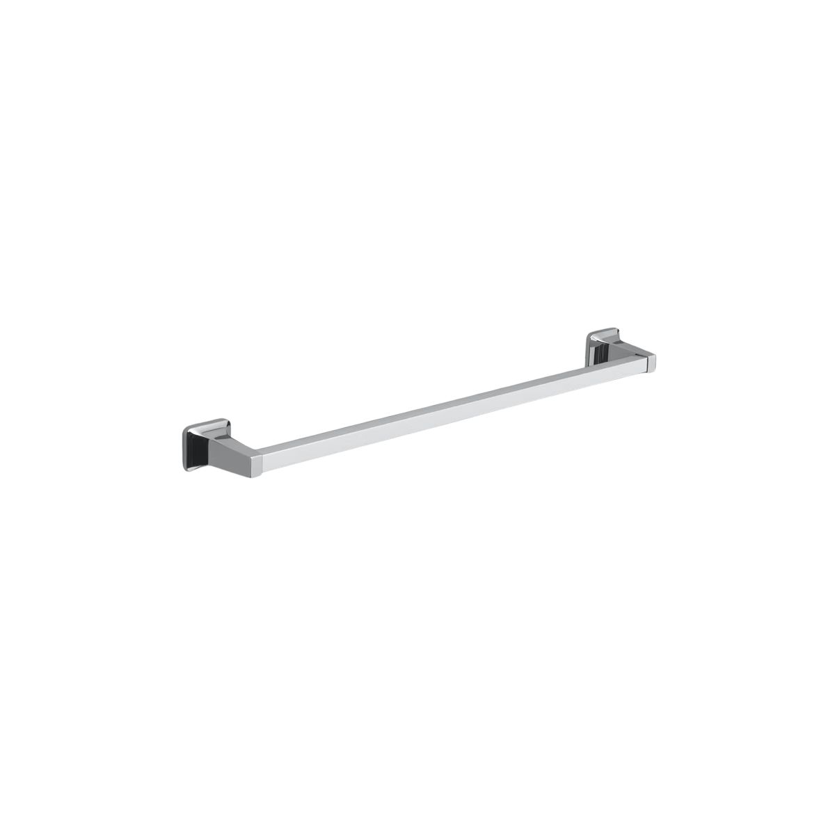 OakBrook Brushed Nickel Towel Bar 24 in. L Die Cast Zinc