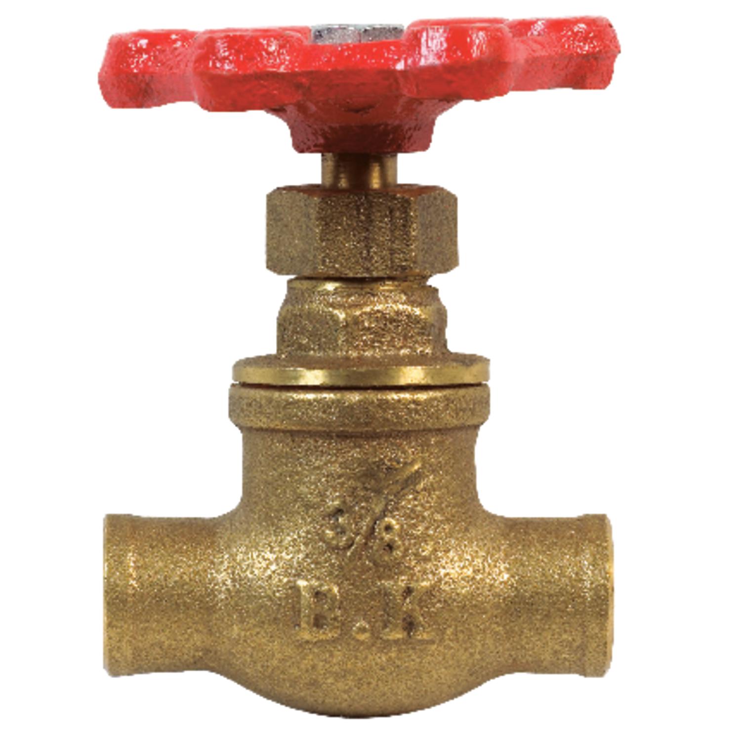 B&K ProLine 3/8 in. FIP Brass Gate Valve
