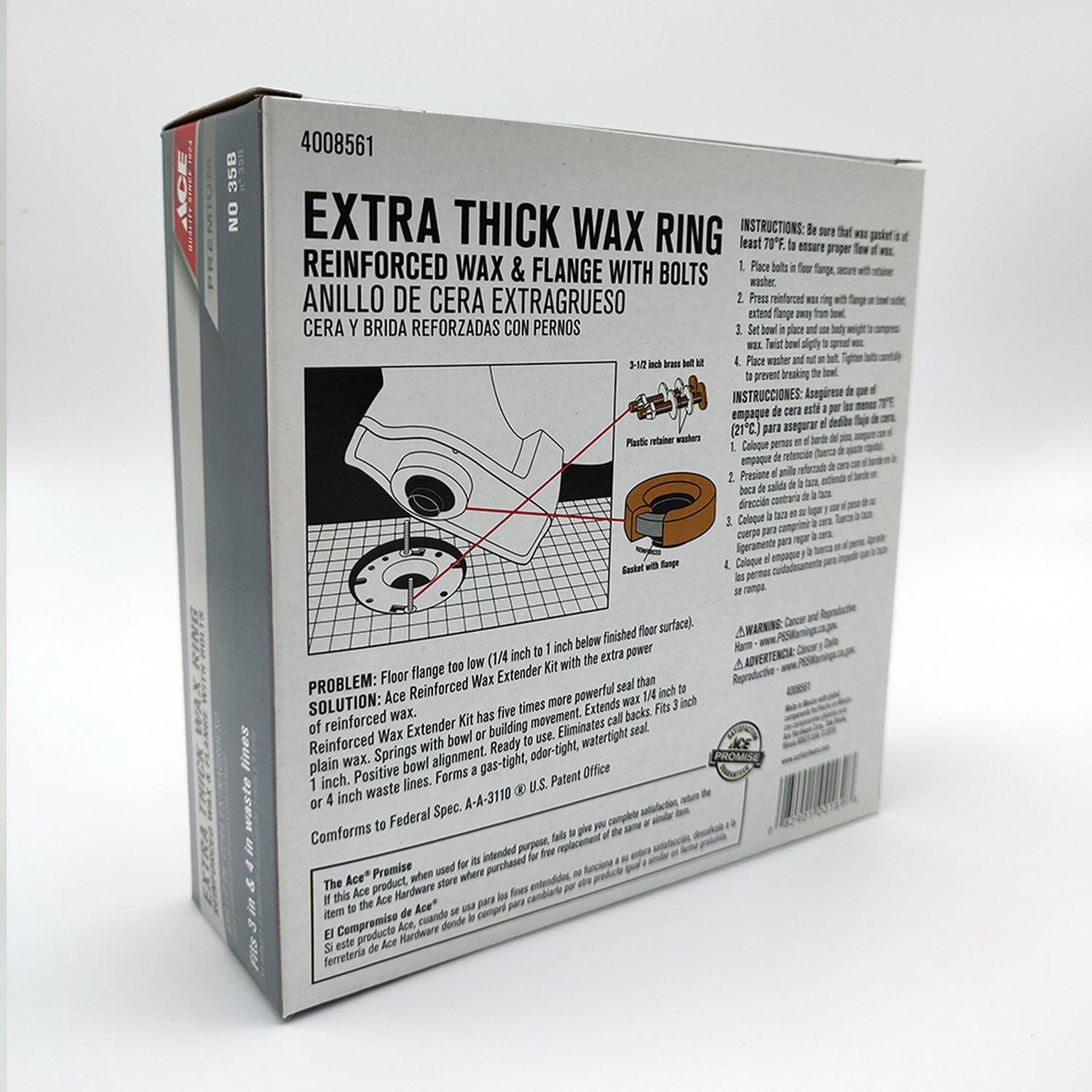 Ace Toilet Bowl Gasket With Flange