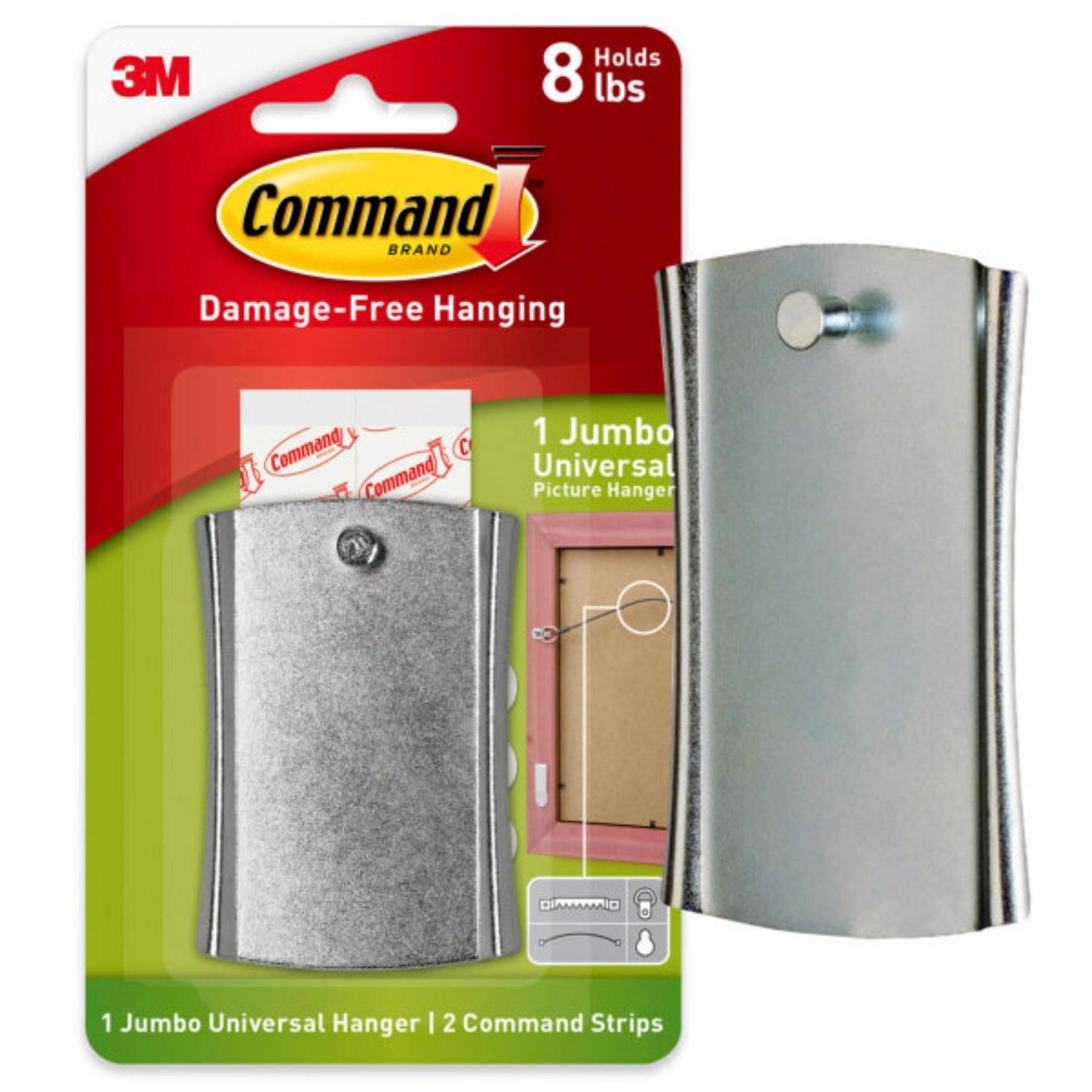 3M Command Silver Picture Hanger 8 lb 1 pk