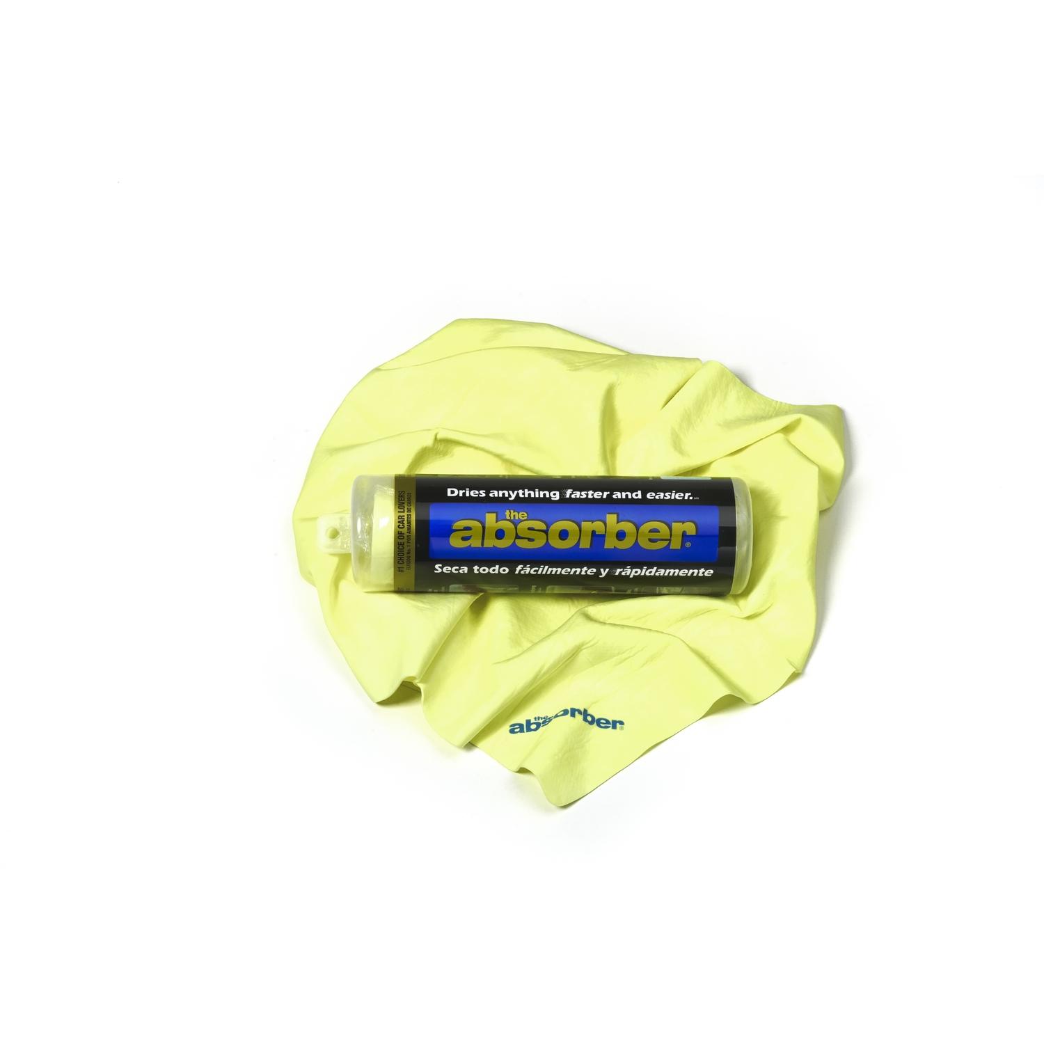 The Absorber 27 in. L X 17 in. W Synthetic Chamois 1 pk