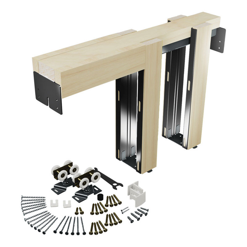 Prime-Line Side mount Pocket Door Frame Kit 1 pk