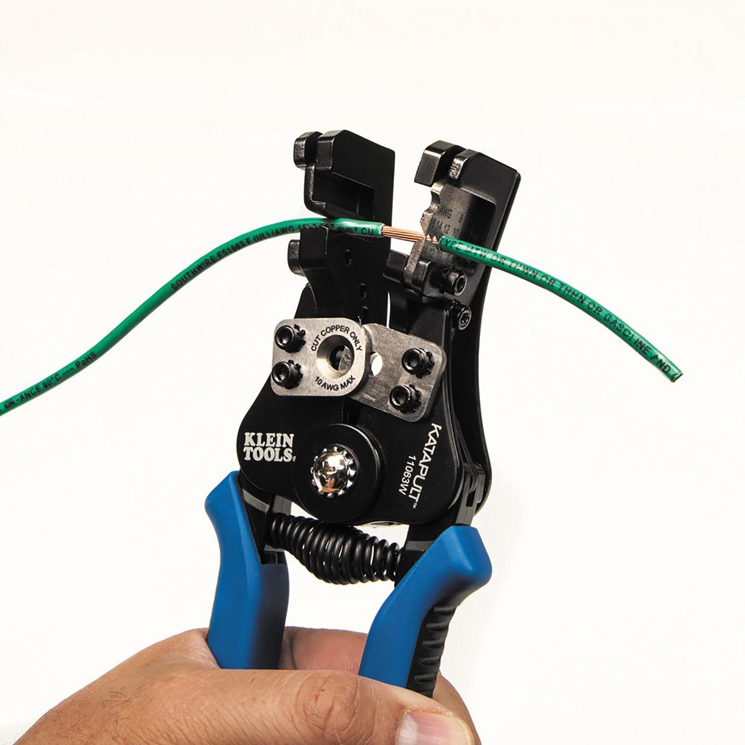 Klein Tools Katapult 8-20 and 10-22 AWG Wire Stripper/Cutter