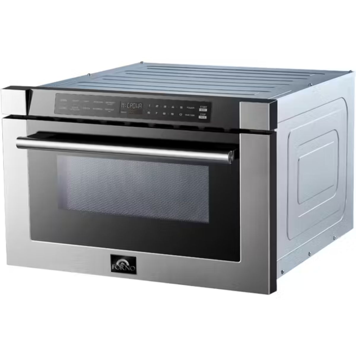 Capoliveri 24 in. Built-in Microwave Drawer in Black 1.2 cu. ft.