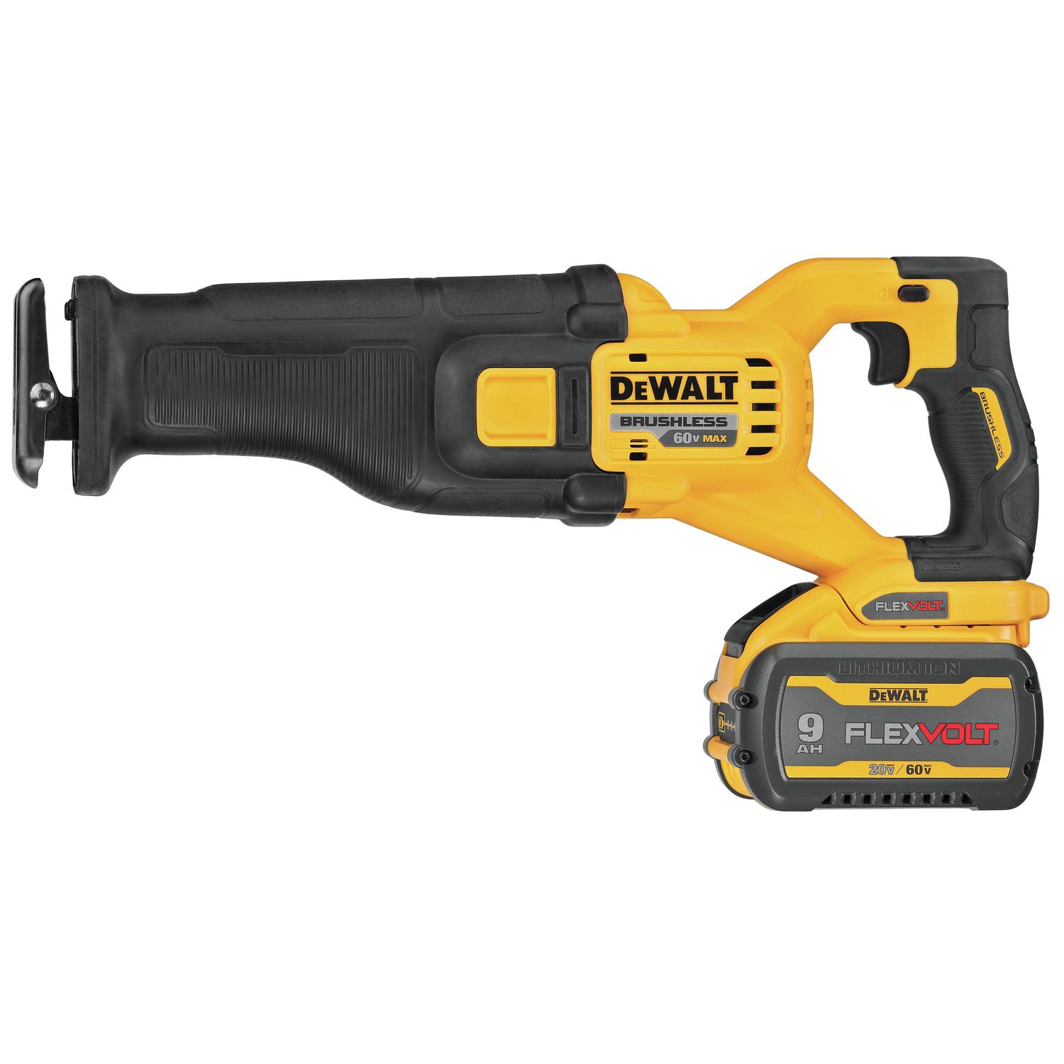 DeWalt 60V MAX FLEXVOLT Cordless Brushless Reciprocating Saw Kit (Battery & Charger)