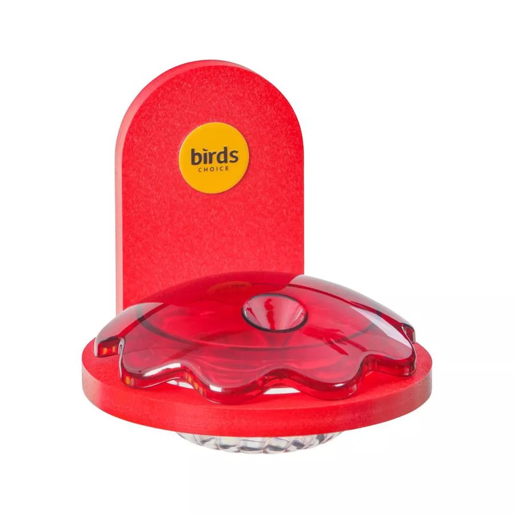 Birds Choice Bird Feeder, Hummingbird, 3.5 oz Plastic - Case of 4